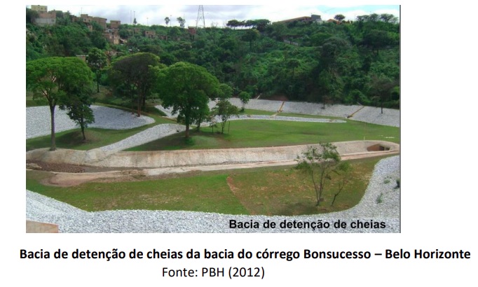 Parques multifuncionais com reservatórios de detenção podem contribuir para manejo de águas pluviais