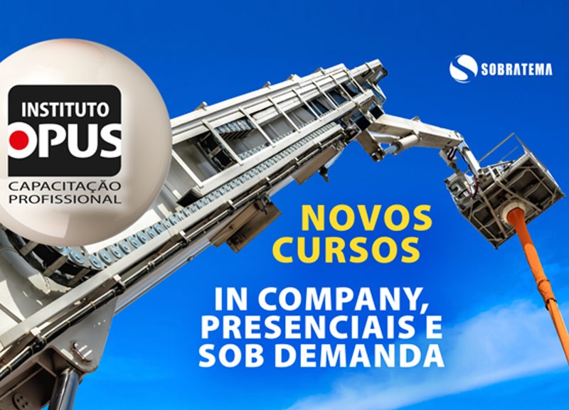 Instituto OPUS da Sobratema divulga agenda de cursos em 2025
