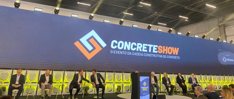 Sobratema participa da abertura do Concrete Show