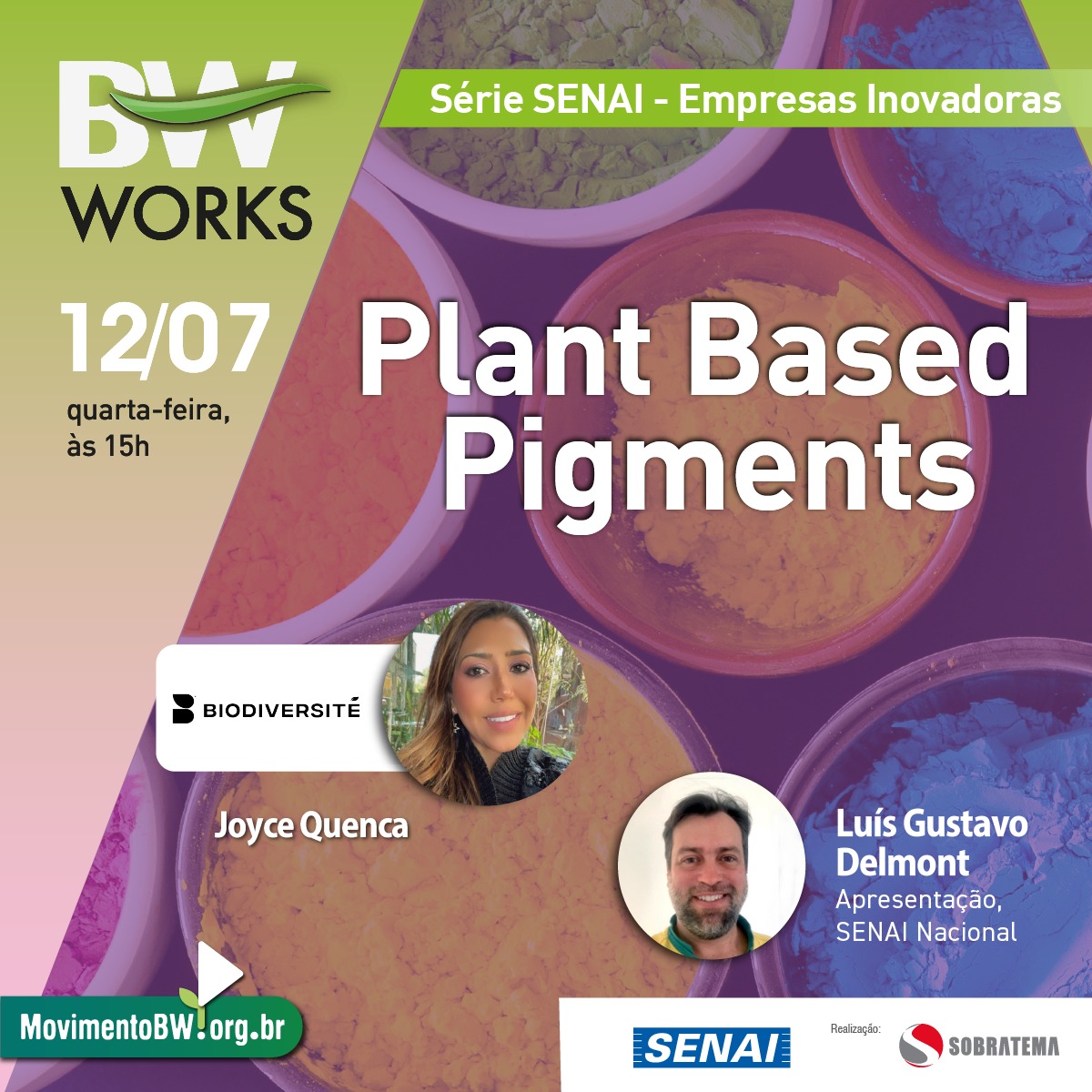 Pigmentos à base de plantas promovem fotoproteção e beneficiam o meio ambiente
