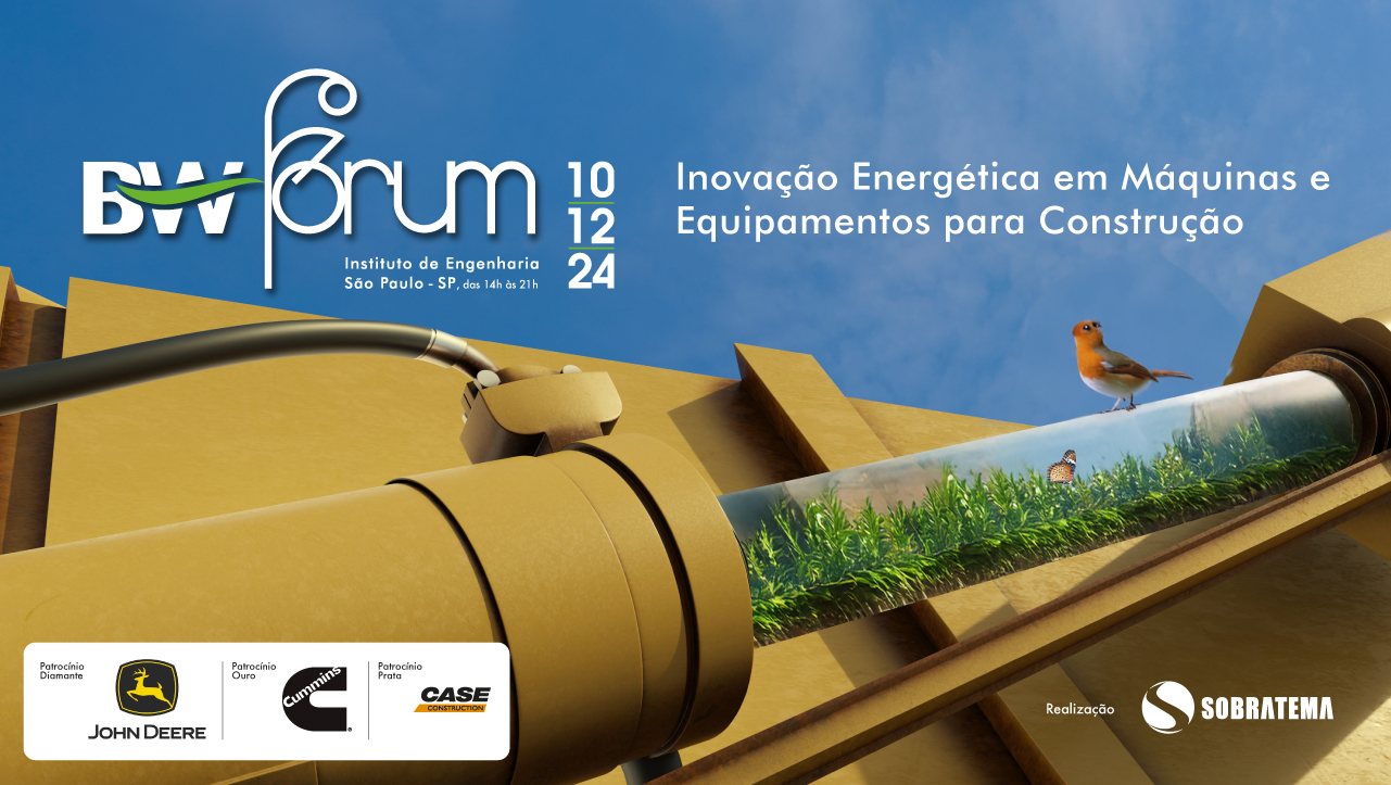 BW Fórum apontará caminhos para transição energética na área de equipamentos para construção