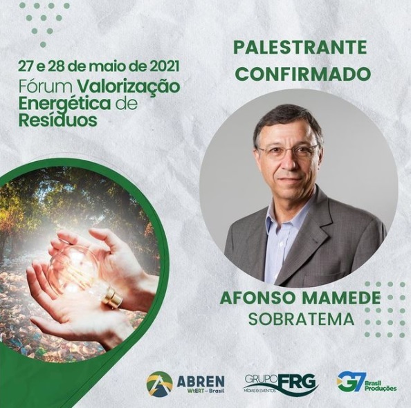 Presidente da Sobratema participa do Fórum Valorização Energética de Resíduos