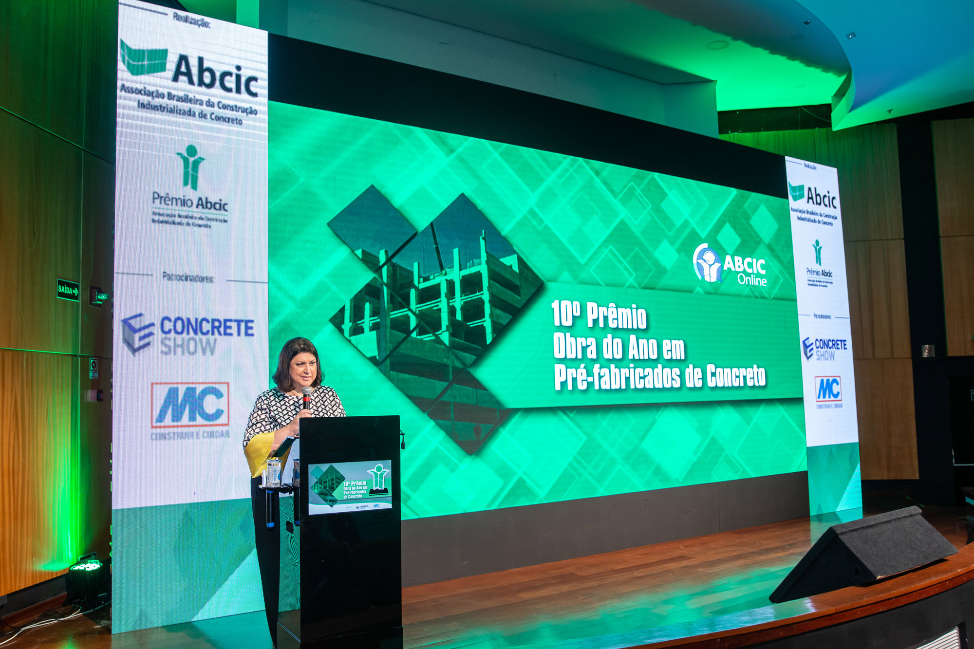 Vencedores do Prêmio Obra do Ano em Pré-Fabricados de Concreto da Abcic