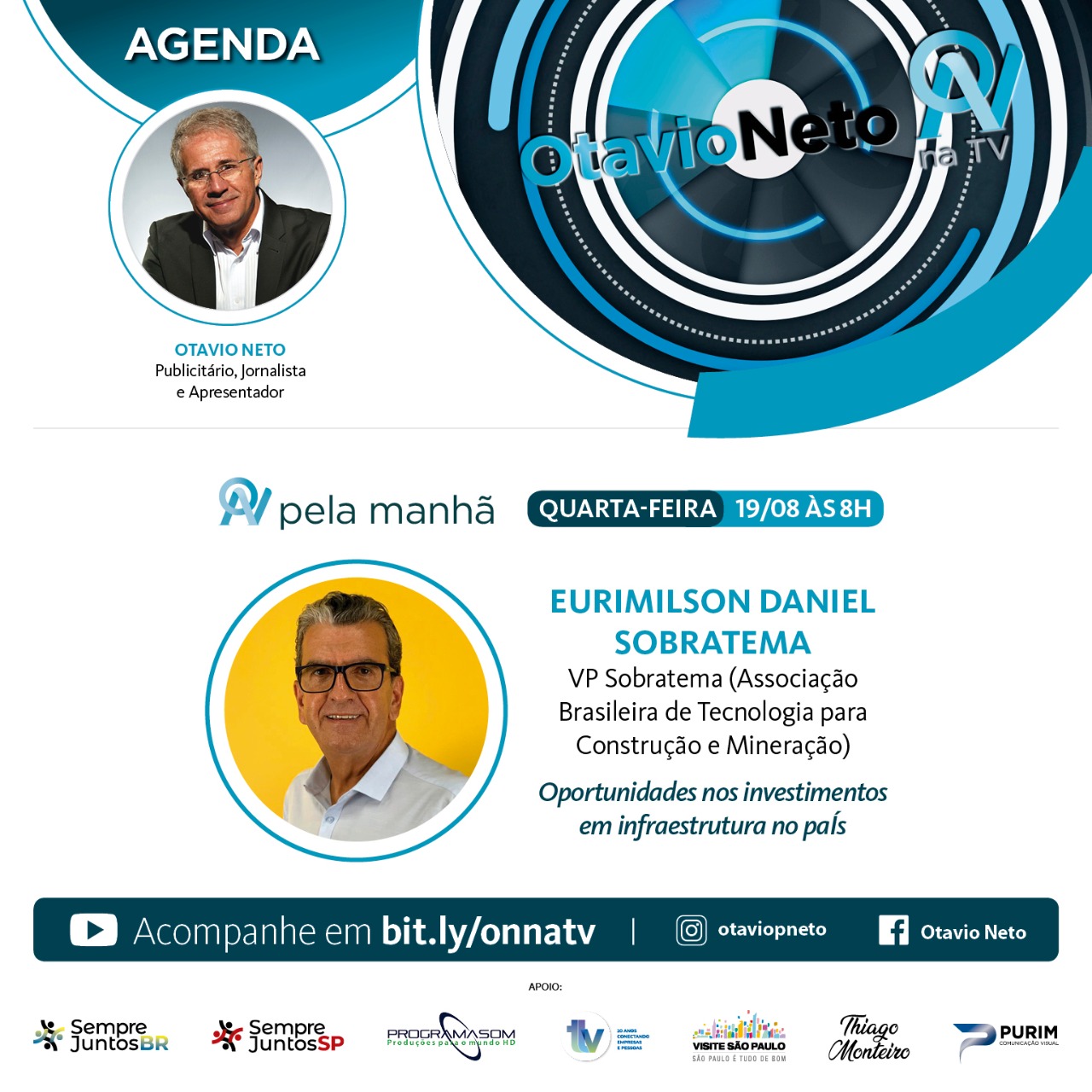 Sobratema participa do programa Otavio Neto ON na TV
